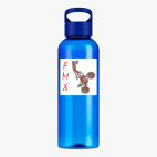 Прозрачная спортивная бутылка