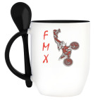 Кружка с ложкой