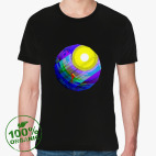 Мужская футболка органик