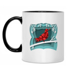 Кружка двухцветная