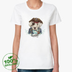 Женская футболка органик