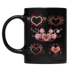 Кружка цветная UV-DTF