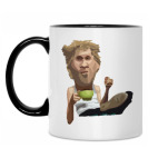 Кружка двухцветная