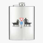 Фляжка стальная