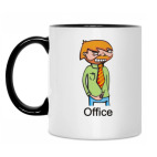 Кружка двухцветная