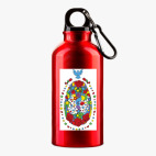 Металлическая бутылка 400 мл UV-DTF