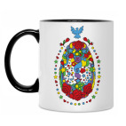 Кружка двухцветная