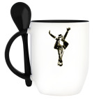 Кружка с ложкой