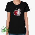 Женская футболка органик