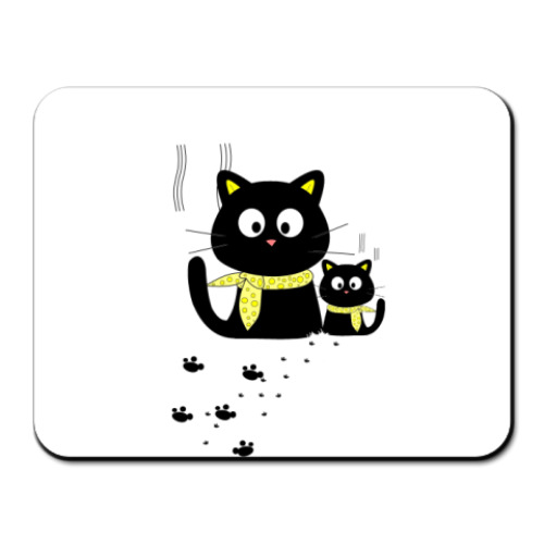 Коврик для мыши с принтом китти