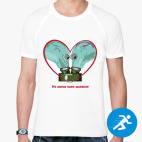 Мужская спортивная футболка