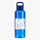 Прозрачная спортивная бутылка