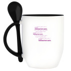 Кружка с ложкой