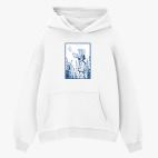 Толстовка худи оверсайз