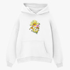 Толстовка худи оверсайз