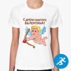 Женская спортивная футболка