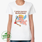 Женская футболка органик