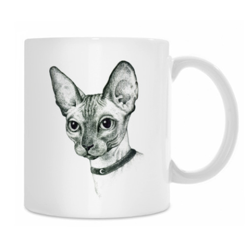 Кружка с принтом Сфинкс