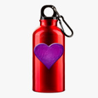 Металлическая бутылка 400 мл UV-DTF