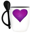 Кружка с ложкой