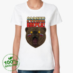 Женская футболка органик