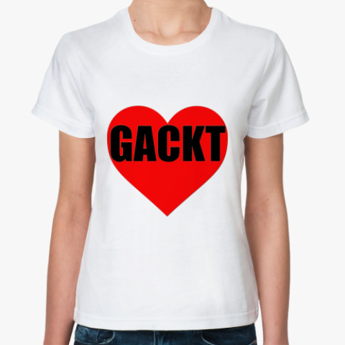Классическая футболка Gackt