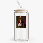 Банка с бамбуковой крышкой