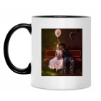 Кружка двухцветная