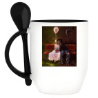 Кружка с ложкой