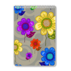 Блокнот А4 Цветы