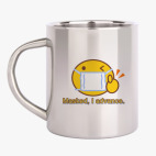 Кружка металлическая