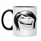 Кружка двухцветная