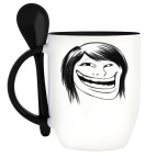 Кружка с ложкой