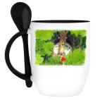 Кружка с ложкой