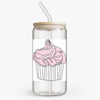 Банка с бамбуковой крышкой