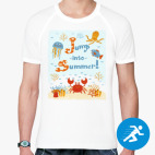 Мужская спортивная футболка