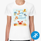 Женская спортивная футболка