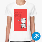 Женская спортивная футболка