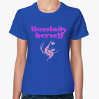 Классическая женская футболка Bosslady