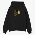 Толстовка худи оверсайз