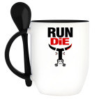 Кружка с ложкой