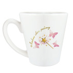 Кружка латте (360 мл) Люблю свою работу. Fairy.