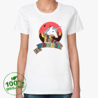 Женская футболка органик