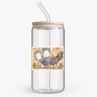 Банка с бамбуковой крышкой