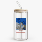 Банка с бамбуковой крышкой