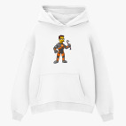 Толстовка худи оверсайз