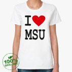 Женская футболка органик