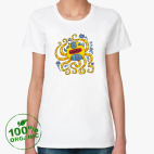 Женская футболка органик