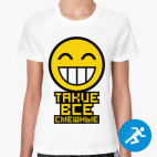 Женская спортивная футболка