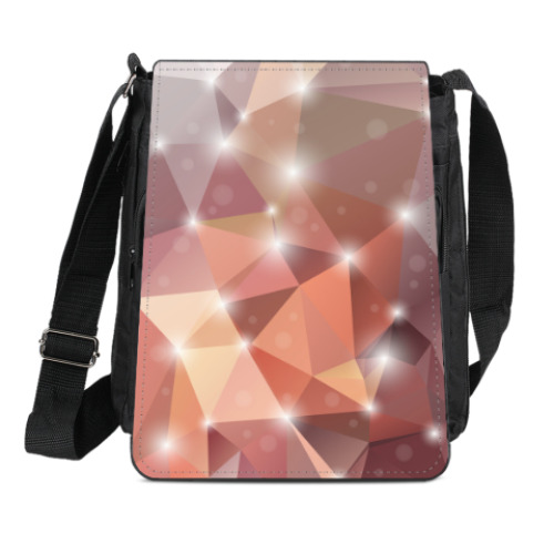 Сумка-планшет с принтом Мечты и блеск